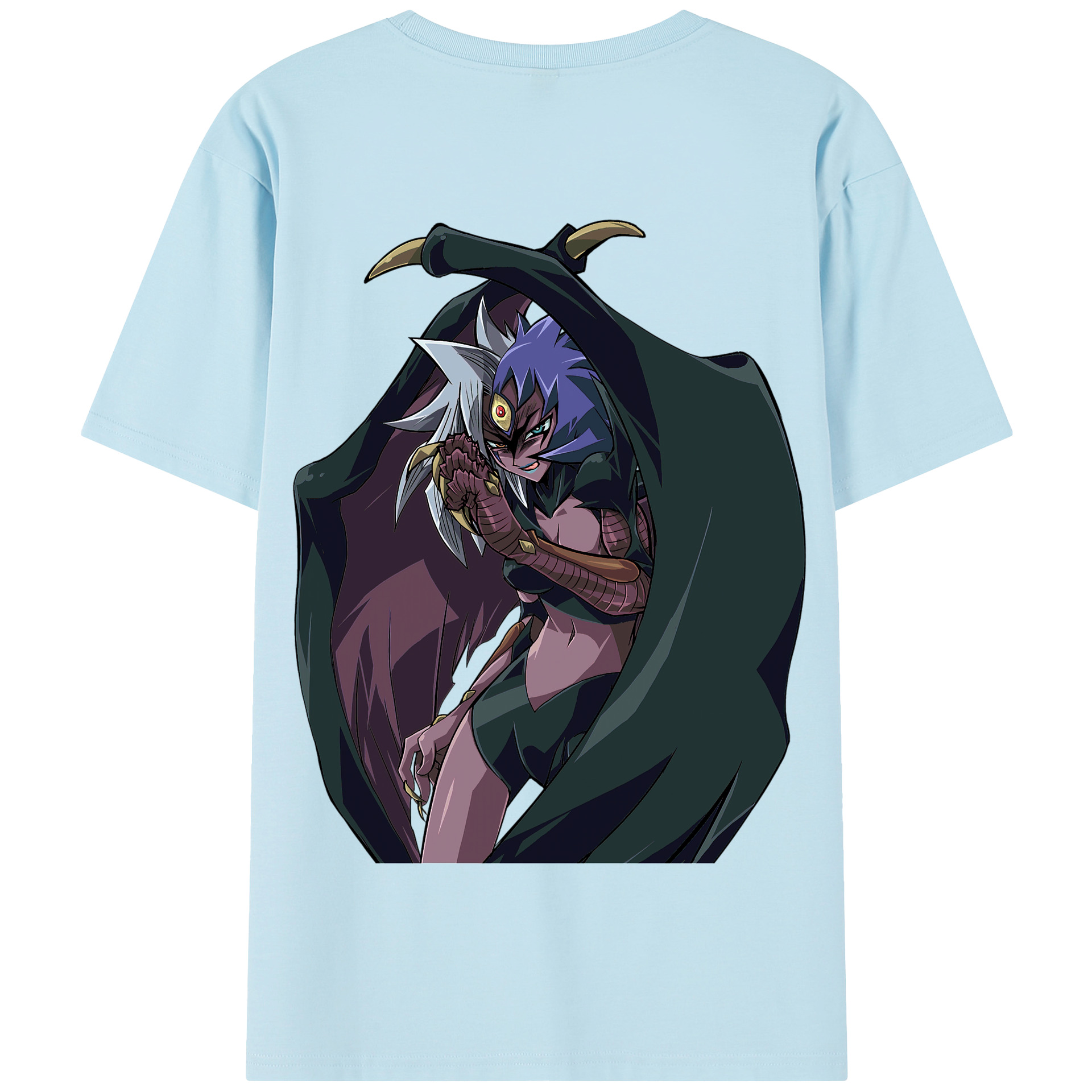 （画像用） 遊☆戯☆王 Yu-Gi-Oh! 綿100％半袖Tシャツ（背面プリント）